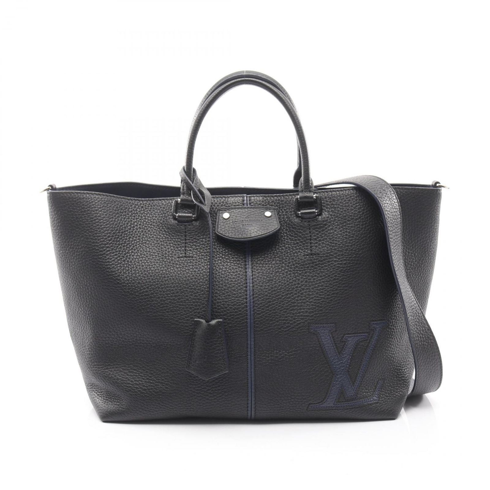 ルイ ヴィトン LOUIS VUITTON ハンドバッグ ペルネル M 54778 ノワール レザー レディース B