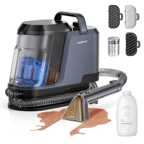 カーペットクリーナー アタッチメントセット付き 600W強力モーター搭載 新品】【600Wモーター&18000Paの超強力吸引】uwant家庭用カーペット