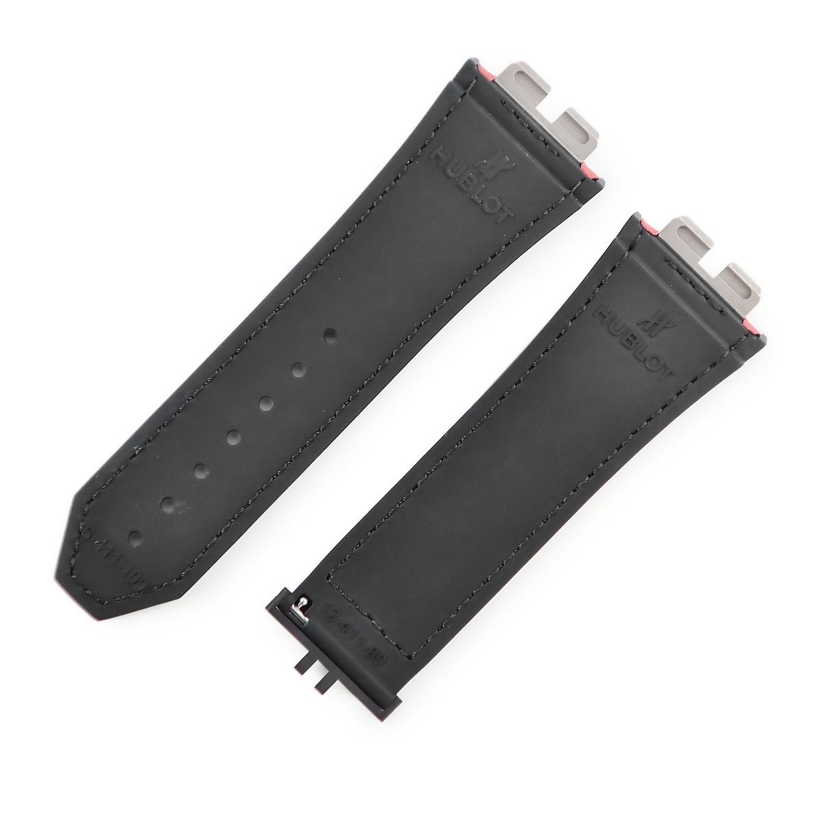 ウブロ HUBLOT 腕時計パーツ ビッグバン ウニコ 411用 レザー×ラバー