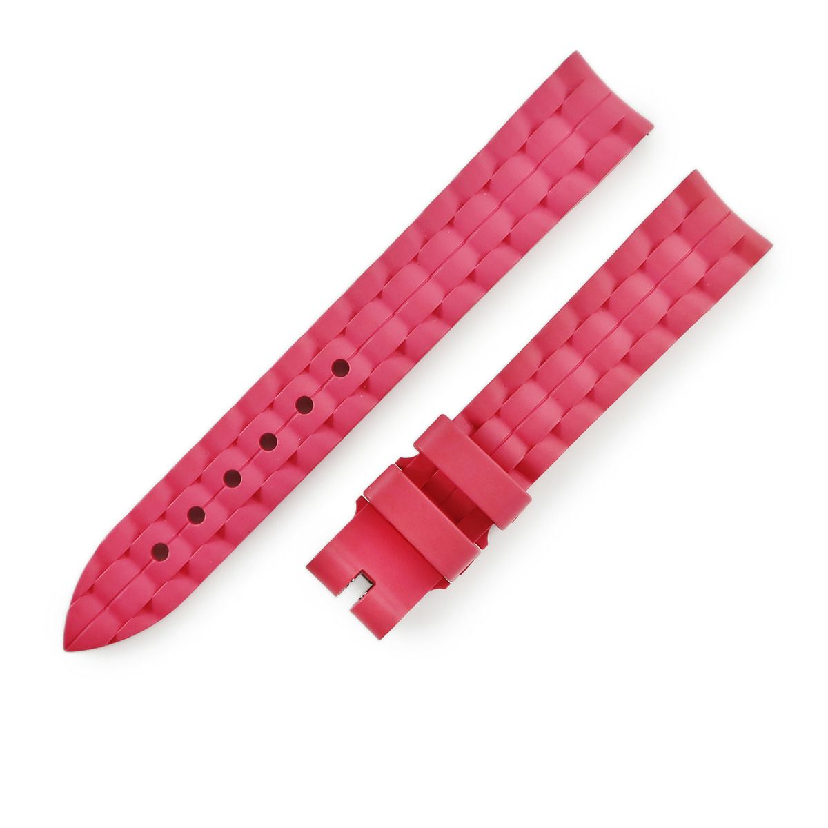 【純正】Chopard ショパール ピンク 替え 純正ベルトラグ幅16㎜ ショパール CHOPARD 腕時計パーツ 純正 ハッピースポーツ用 ラバー