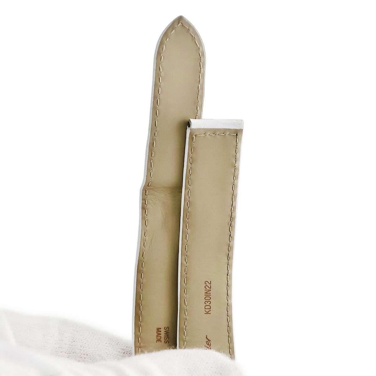 カルティエ Cartier 腕時計パーツ 純正 パシャ用 クロコバンド