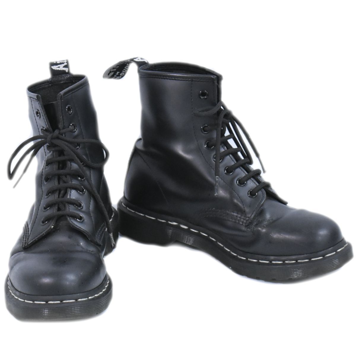 本物 ドクターマーチン Dr.Martens 日本限定 1460 ホワイトステッチ 8 