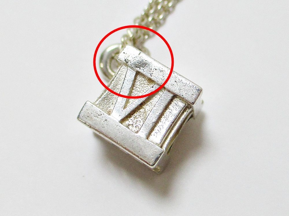 TIFFANY ＆ Co. ティファニー アトラス キューブ ネックレス 7.9g 925