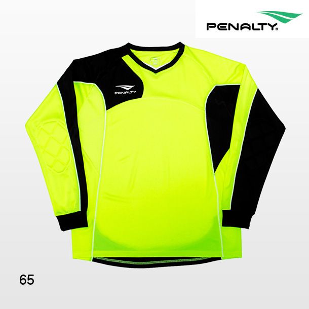 Penalty サッカーシャツ イエロー 20番 ペナルティ penalty GKトップ 長袖 シャツ ウェア 17fw 29au30fe