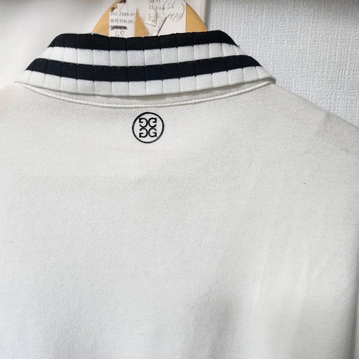 G FORE(ジーフォア) 白 長袖 ポロTシャツ XL - メルカリ