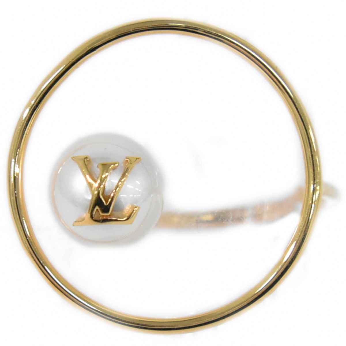 本物 ルイヴィトン LOUIS VUITTON LV エクリプス フェイクパール 
