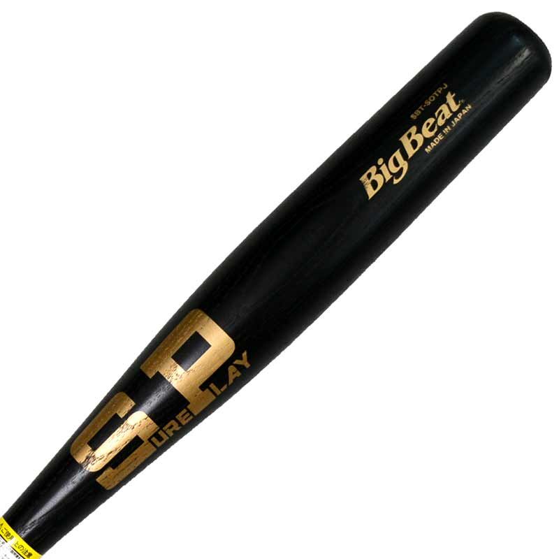シュアプレイ SURE PLAY 少年軟式用 木製バット BigBeat トルピード型