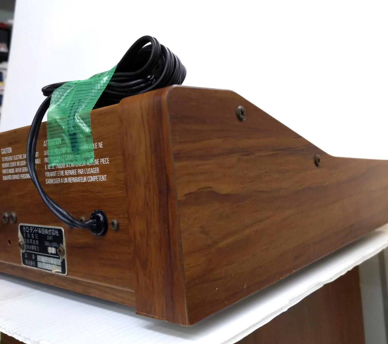 現状品】Roland ローランド 電子ピアノ 1982年製 61鍵盤 HP-60〇YR