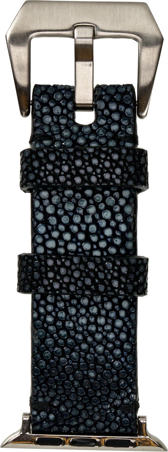  漆黒に宿る海の宝石 圧倒的耐久と静かな品格を纏うガルーシャ Apple Watchバンド 腕時計 アクセサリー