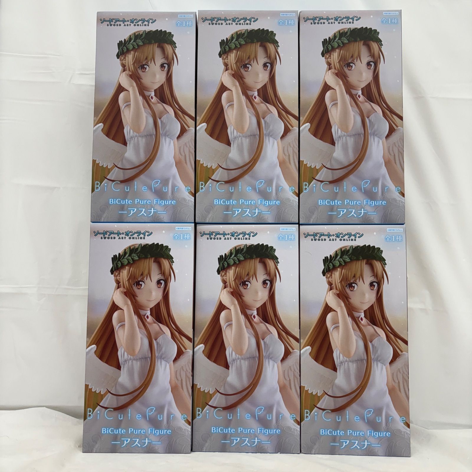 未開封 ソードアート・オンライン Bicute Pure Figure アスナ 6個