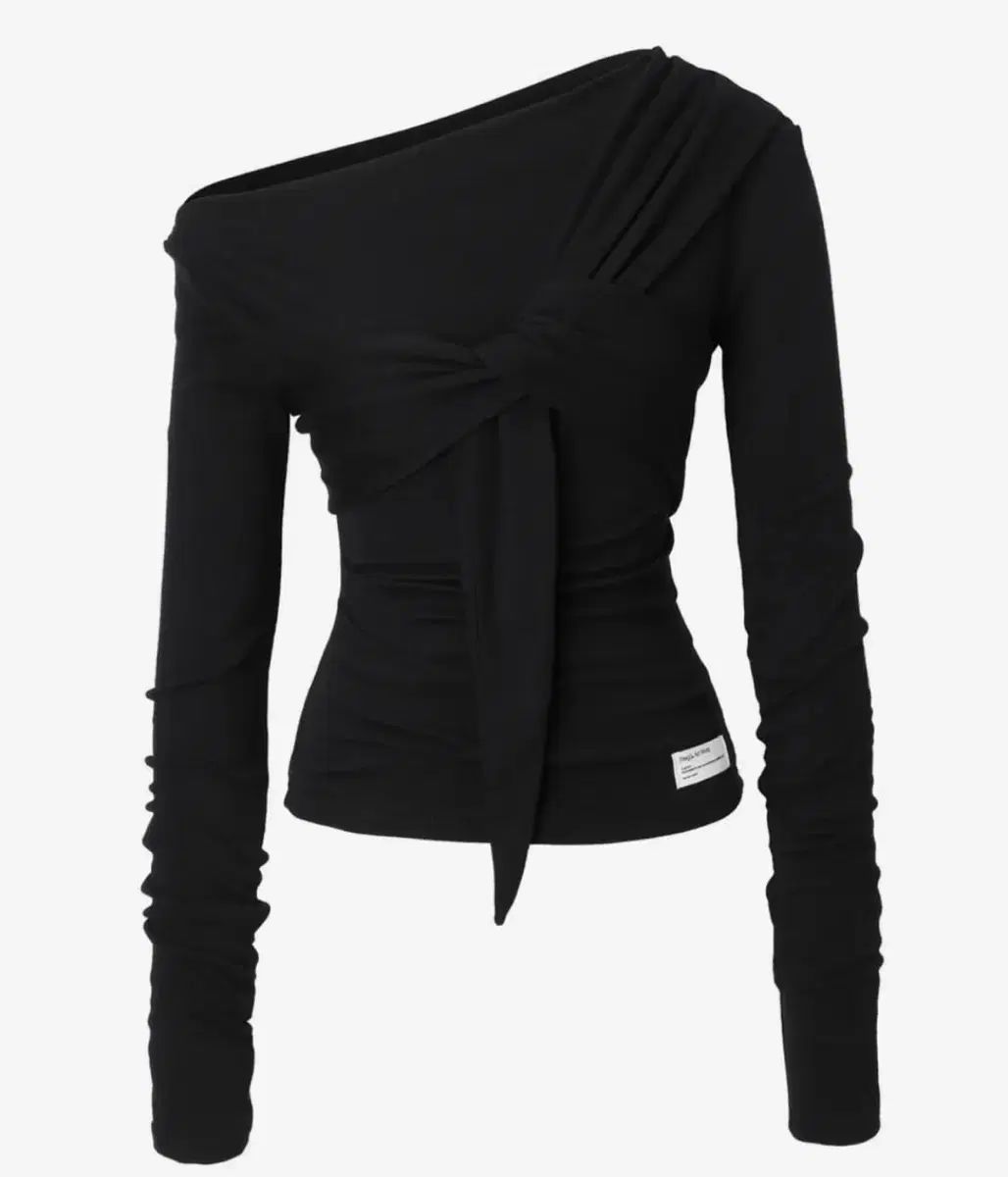 INEGI ドレープフロータイロングスリーブ black