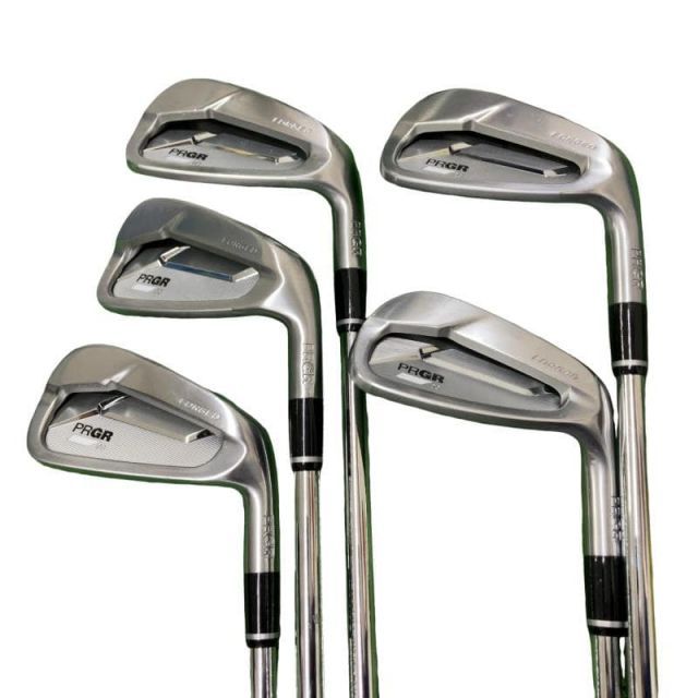 中古】 プロギア PRGR 03 5S アイアンセット IR スペックスチールIII