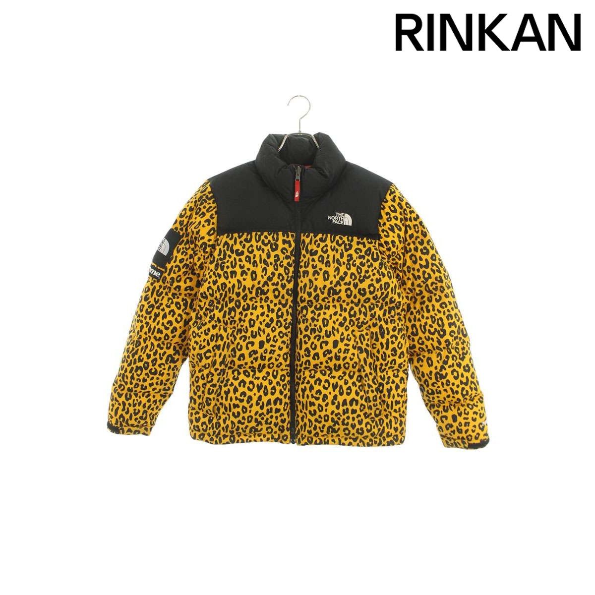 シュプリーム ノースフェイス THE NORTH FACE 11 AW Nuptse Down Jacket レオパード柄ダウンジャケット メンズ S 12 28～1 6 発送 問い