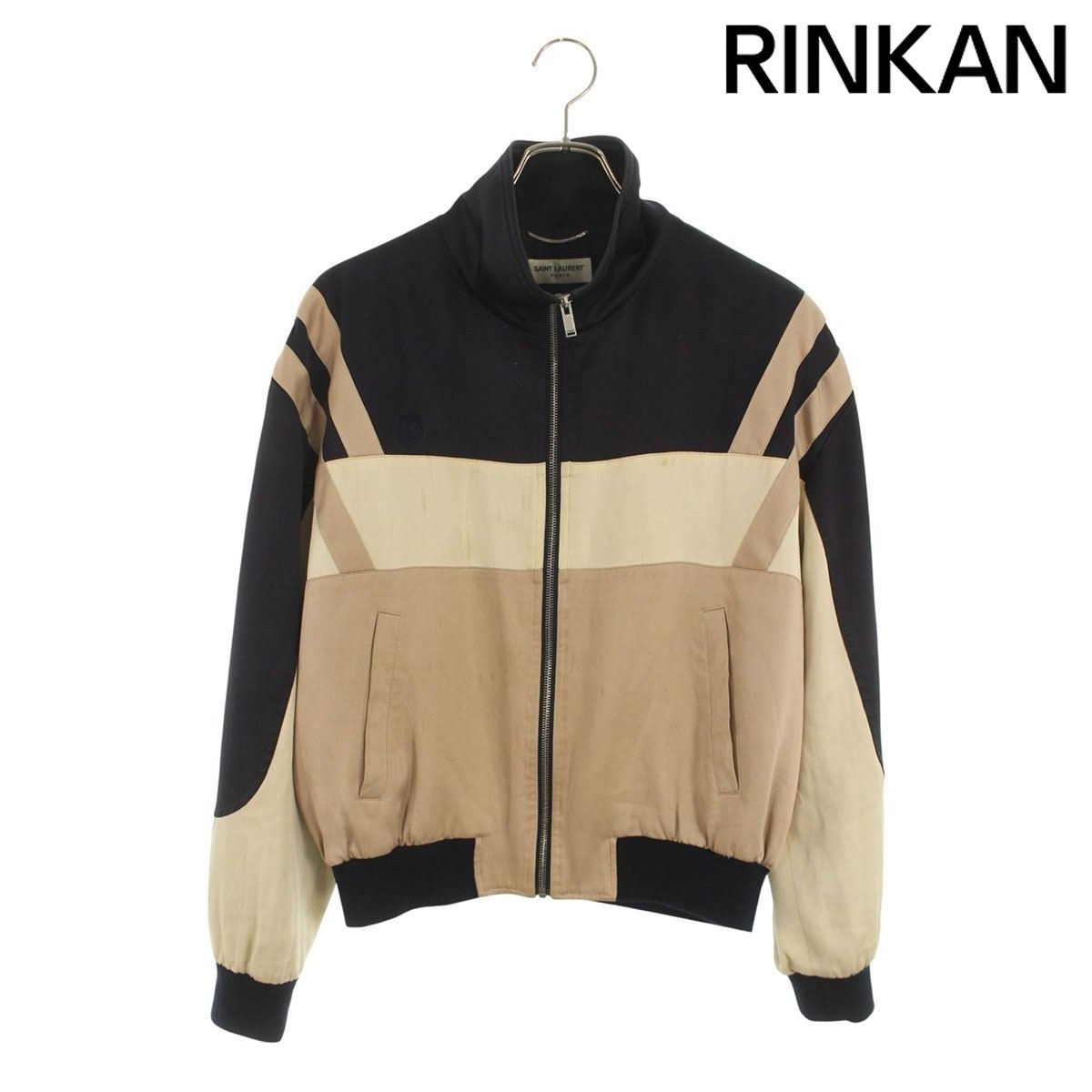 サンローランパリ 664170 Y 3 G 36 カサンドラロゴ刺繍サテンテディブルゾン メンズ 44 12 28～1 6 発送 問い合わせ遅延