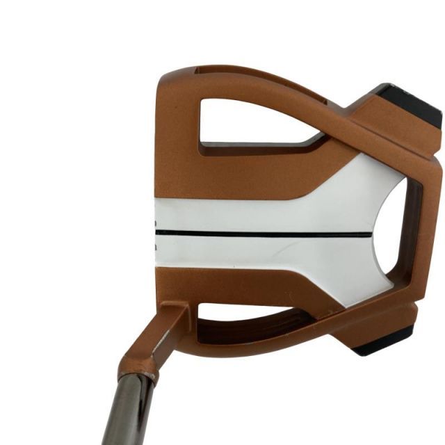 テーラーメイド Spider X COPPER WHITE スモールスラント 33インチ パター PT スチール ブラック フレックスその他 メンズ 男性用 右利き 右用 Cランク ゴルフクラブ
