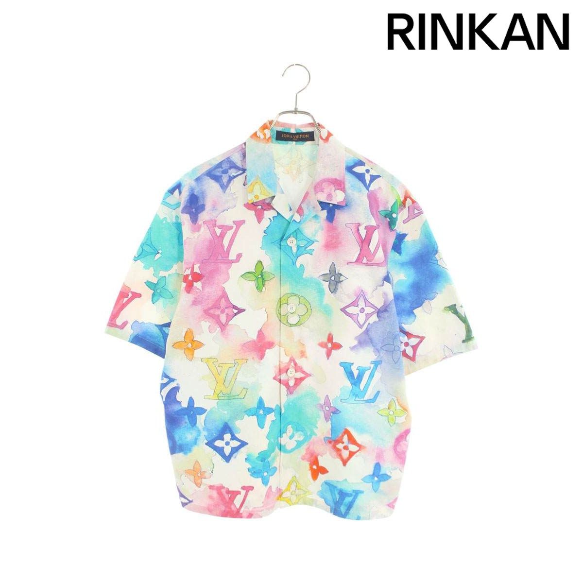Louis Vuitton カラフルモノグラム半袖シャツM shopbring_1024a030001