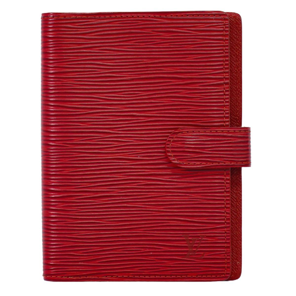 本物 ルイヴィトン LOUIS VUITTON LV アジェンダ PM エピ レザー 手帳カバー カスティリアンレッド R20057 ビトン 雑貨小物 中古