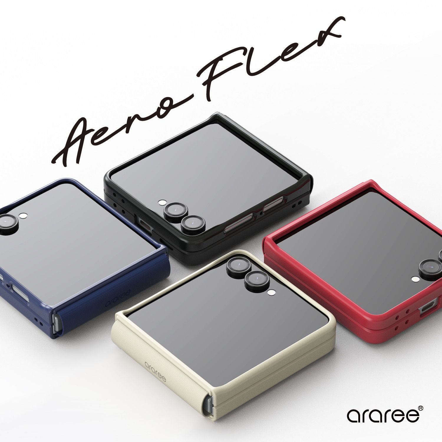 Galaxy Z Flip7 ケース ヒンジ 保護 スマホケース ストラップホール