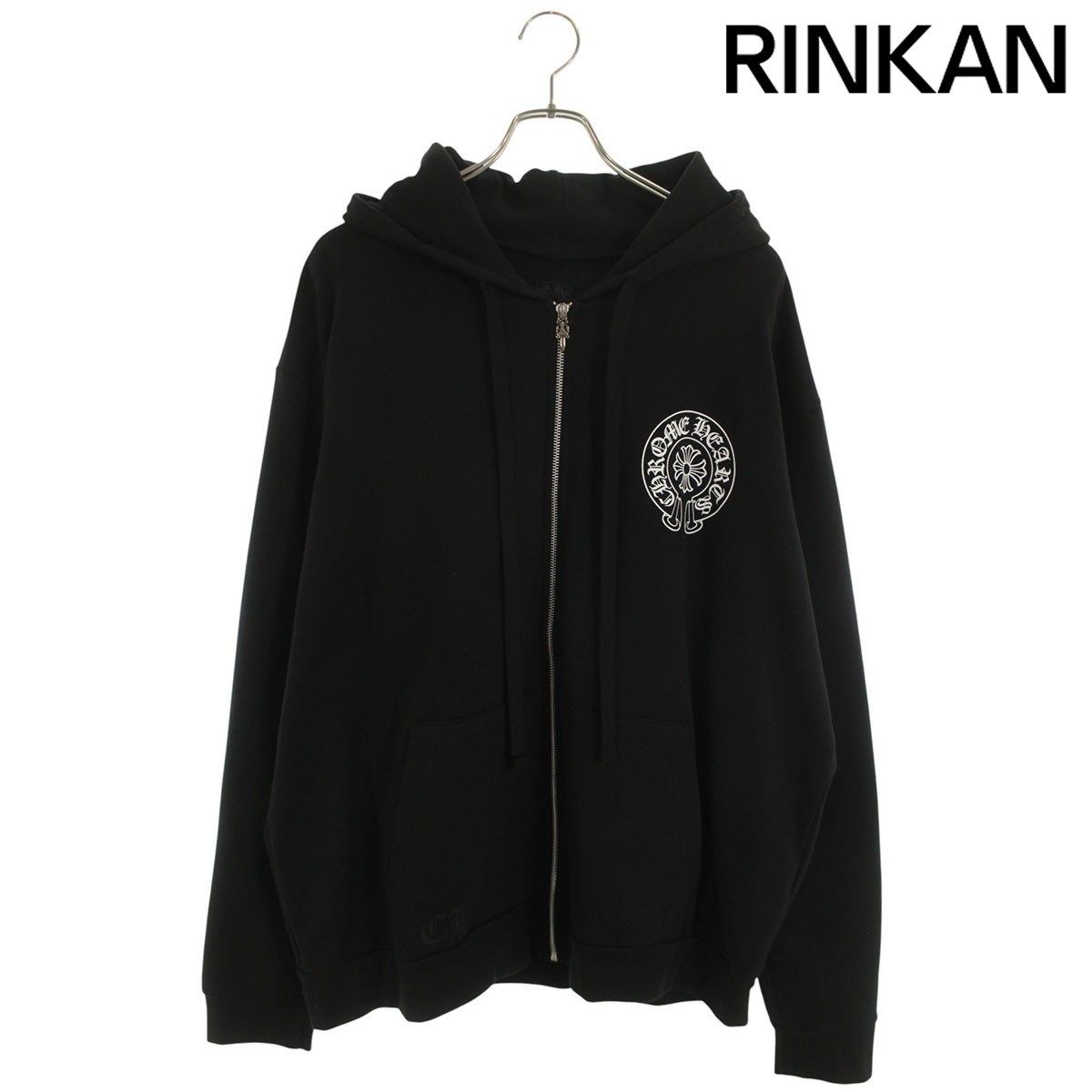 クロムハーツ SWTSHRT HD ZIP 東京限定バックホースシュープリント