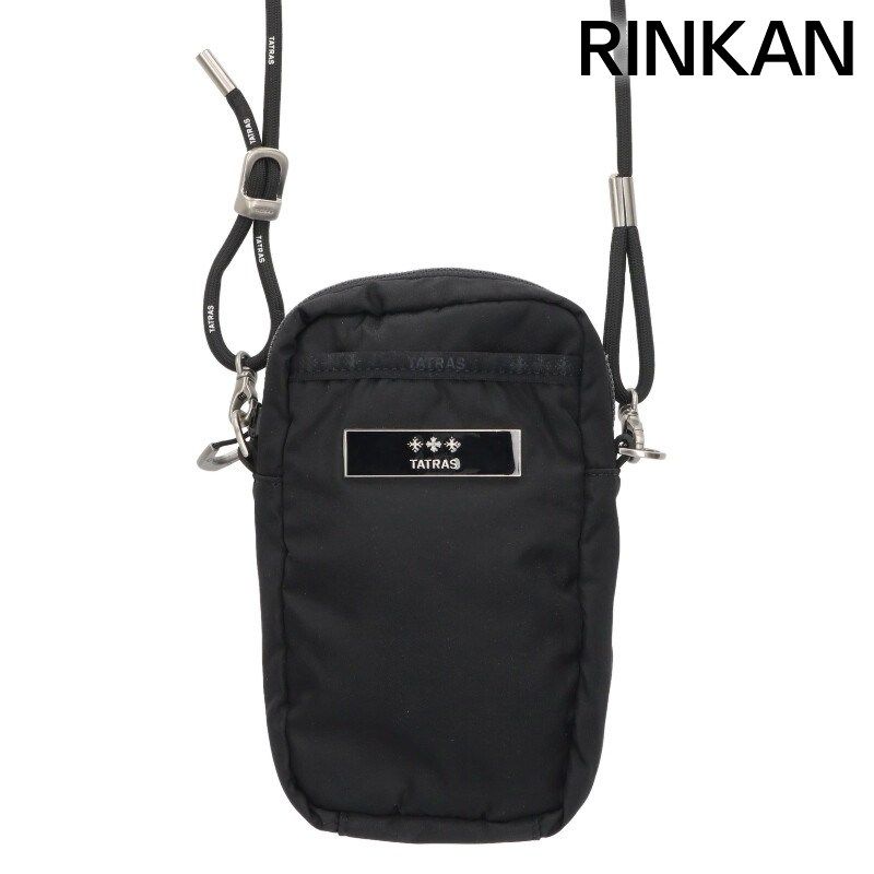 タトラス BOLBIDO POUCH X ロゴプレートナイロンショルダーバッグ メンズ 12 28～1 6 発送 問い合わせ遅延