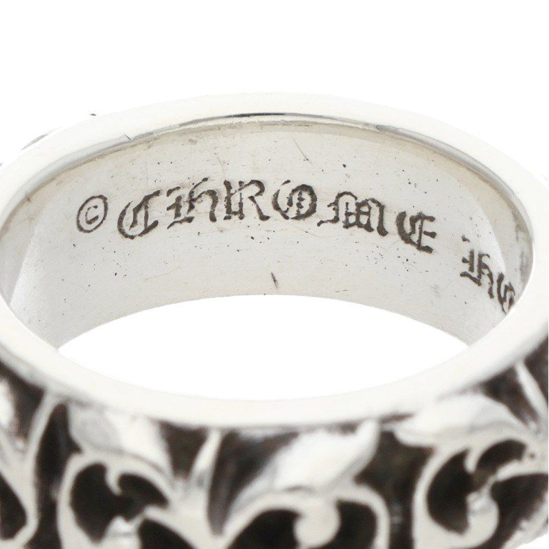 クロムハーツ ETRNITY VINE BAND エタニティヴァインバンド シルバーリング メンズ 14号 12 28～1 6 発送 問い合わせ遅延 テーパードデニム リング 指輪 