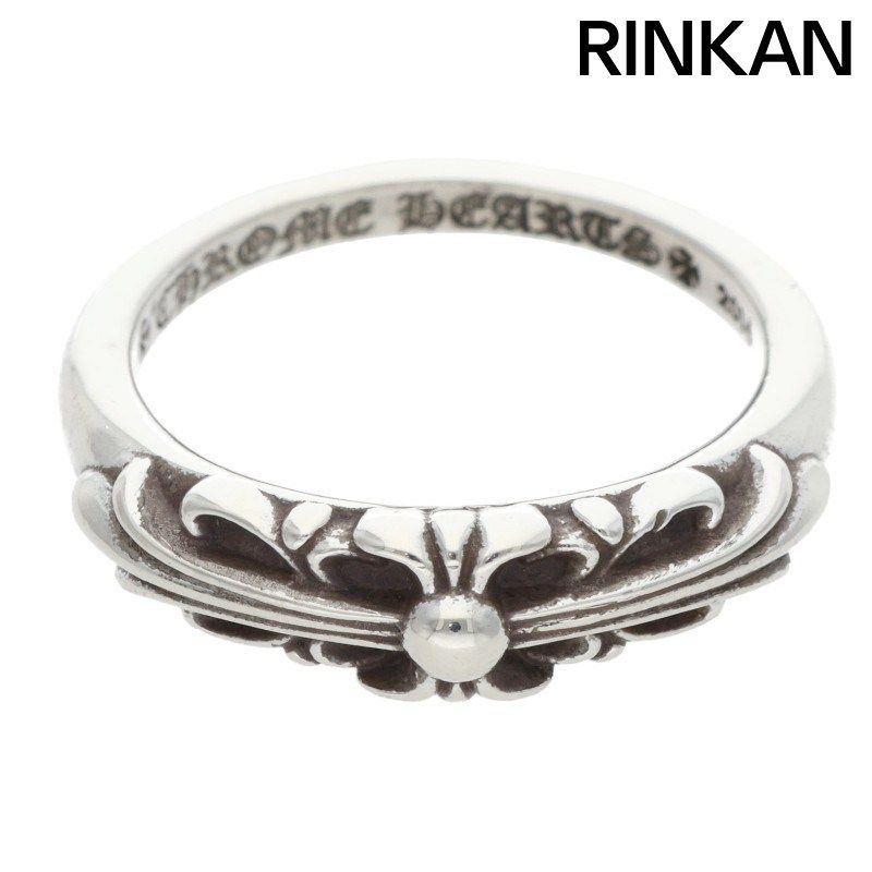 クロムハーツ BABY CLASSIC ベイビークラシックフローラルクロス シルバーリング メンズ 19号 12 28～1 6 発送 問い合わせ遅延