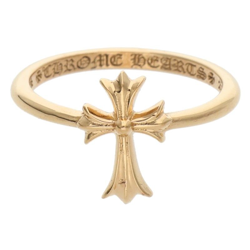 クロムハーツ 22 K BUBBLGM CH CRS KバブルガムCHクロス ゴールドリング メンズ 9号 12 28～1 6 発送 問い合わせ遅延