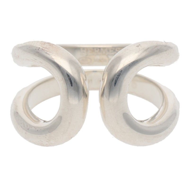 エルメス リマPM シルバーリング メンズ 51 11号 12 28～1 6 発送 問い合わせ遅延