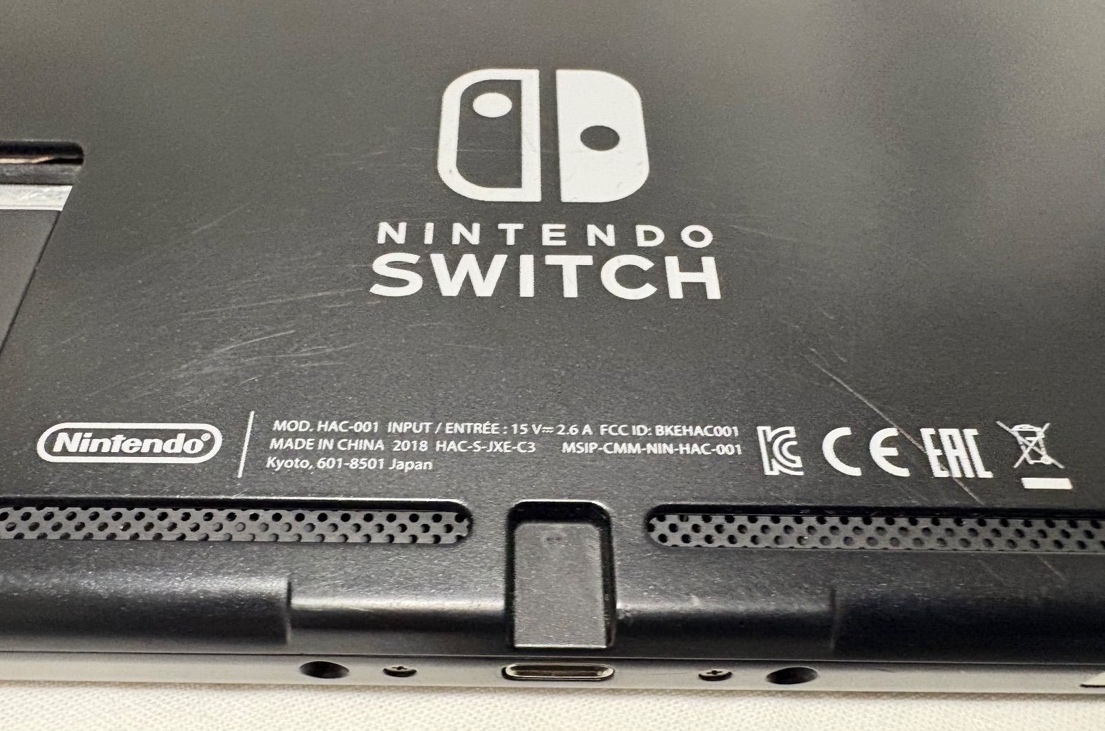 Nintendo Switch ニンテンドースイッチ 本体 hac-001 2018年製 旧型