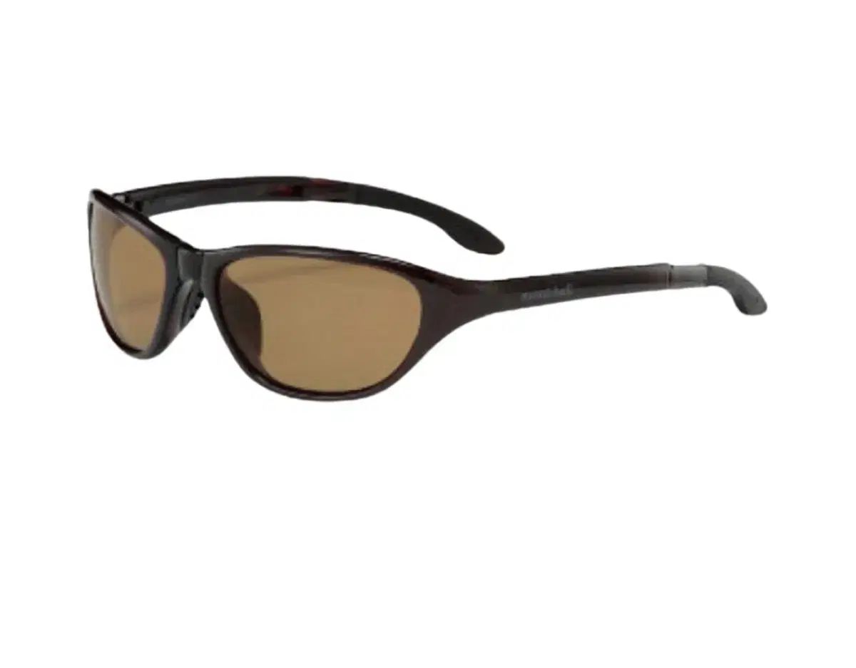 モンベル 折り畳み 偏光 トレッキング サングラス ブラウン