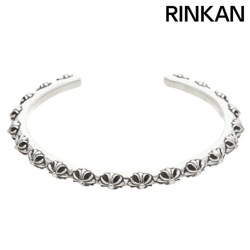クロムハーツ BANGLE CROSS クロスバンド シルバーブレスレット メンズ L 12 28～1 6 発送 問い合わせ遅延