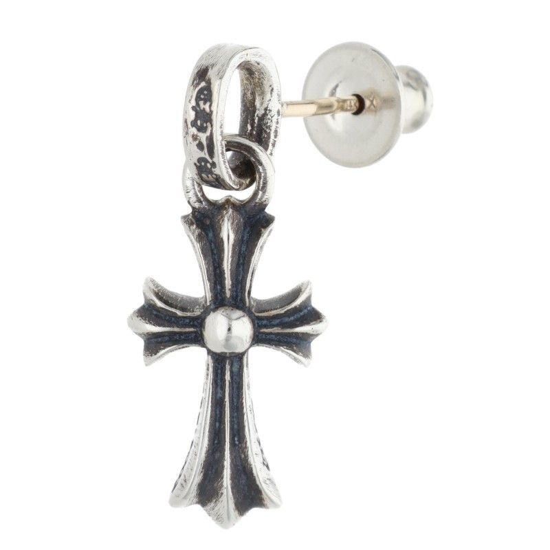 クロムハーツ BBY F PPRCHN ベイビーファットドロップ シルバーピアス メンズ 12 28～1 6 発送 問い合わせ遅延