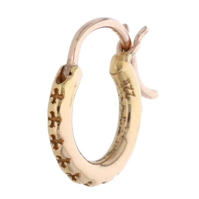 クロムハーツ 22 K ER TFL ゴールドピアス メンズ 12 28～1 6 発送 問い合わせ遅延