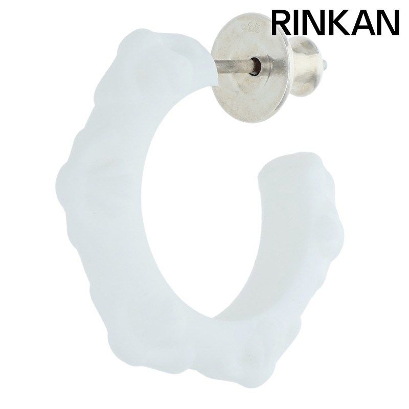 クロムハーツ RUBBER HOOP CROSS SML クロスバンドフープ シリコンピアスピアス メンズ 12 28～1 6 発送 問い合わせ遅延