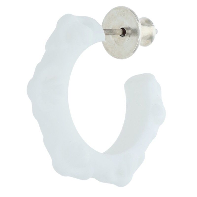 クロムハーツ RUBBER HOOP CROSS SML クロスバンドフープ シリコンピアスピアス メンズ 12 28～1 6 発送 問い合わせ遅延