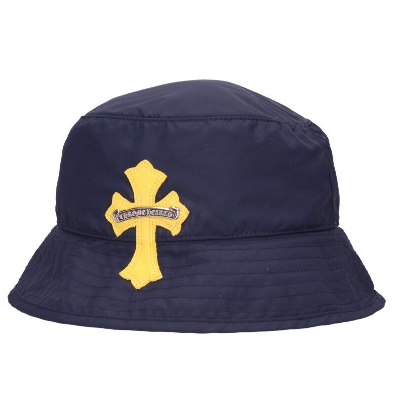 クロムハーツ HAT U CHUM FBRC クロスパッチ付きナイロンバケット