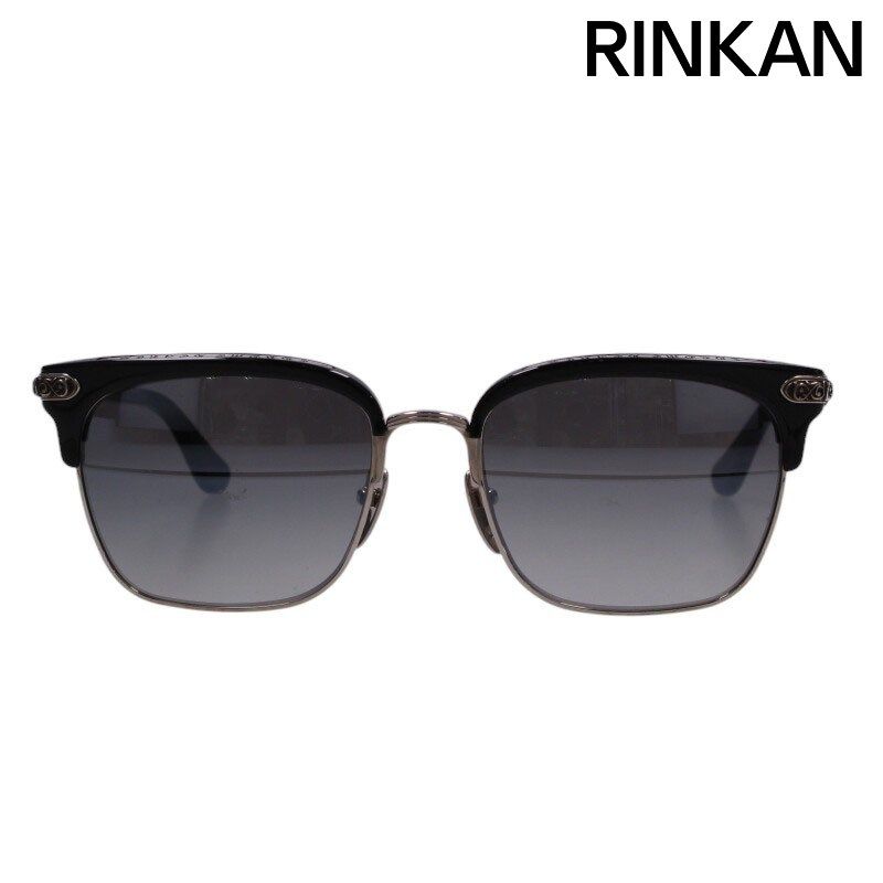 クロムハーツ SMILE I サイドエタニティハーフリムサングラス メンズ 55 19 146 12 28～1 6 発送 問い合わせ遅延