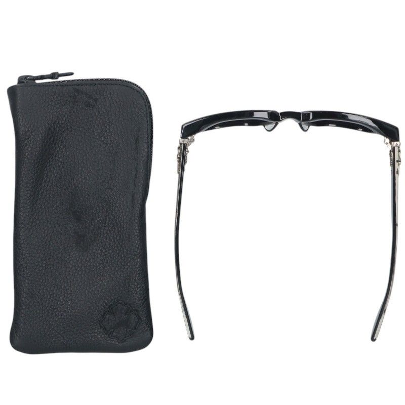 クロムハーツ BOX OFFICER ダガーテンプルサングラス メンズ 56□19