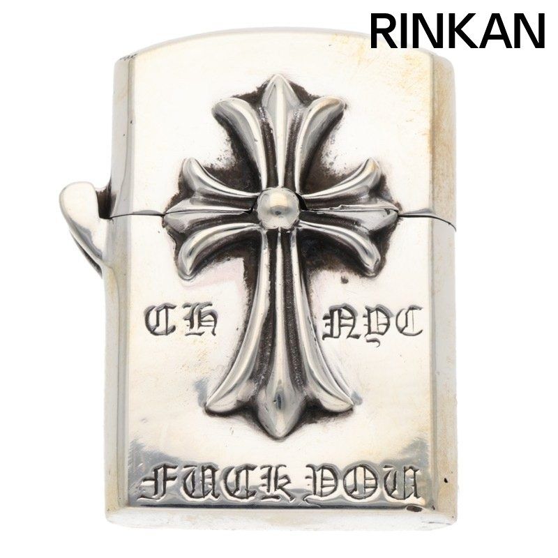 クロムハーツ ZIPPO V 1 1スモールCHクロスNYC ジッポライター メンズ 12 28～1 6 発送 問い合わせ遅延