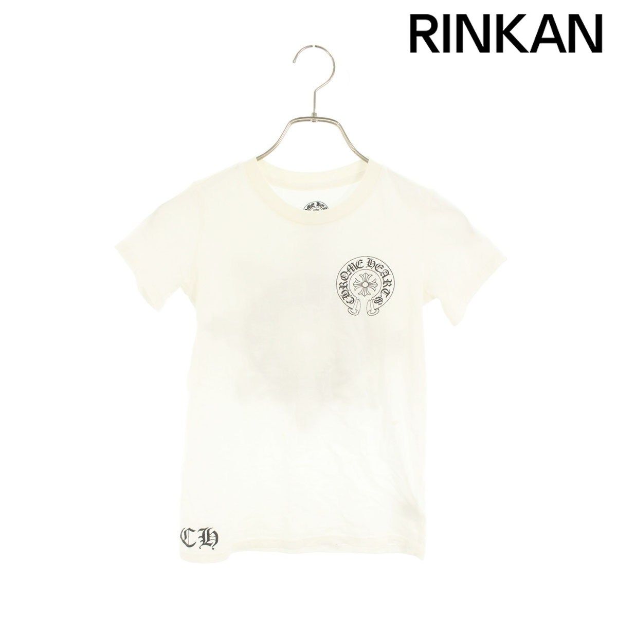 クロムハーツ オールドバッククロスホースシュープリントTシャツ レディース XS 12 28～1 6 発送 問い合わせ遅延