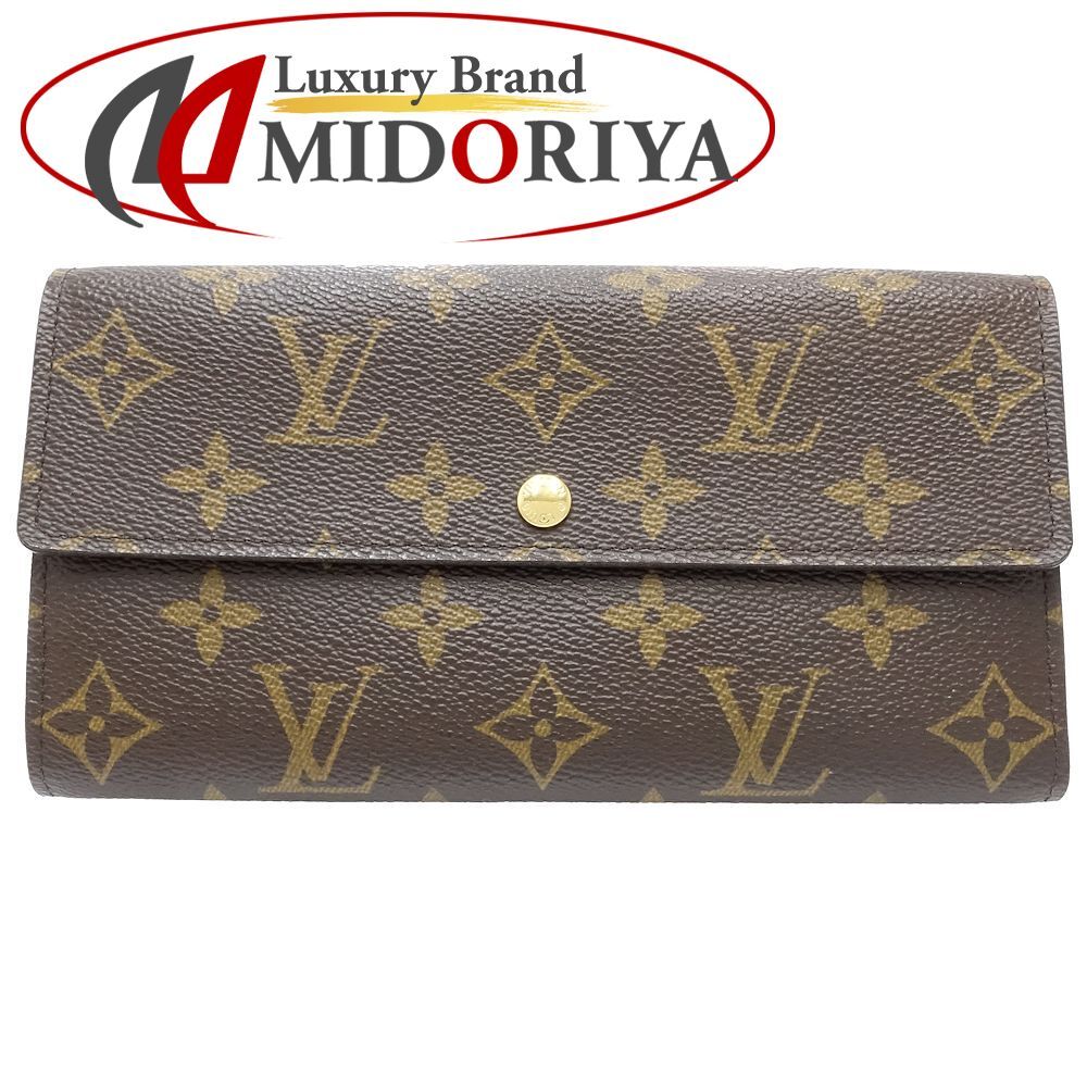 質Ba】 LOUIS VUITTON/ルイヴィトン M61734 ポルトモネクレディ 