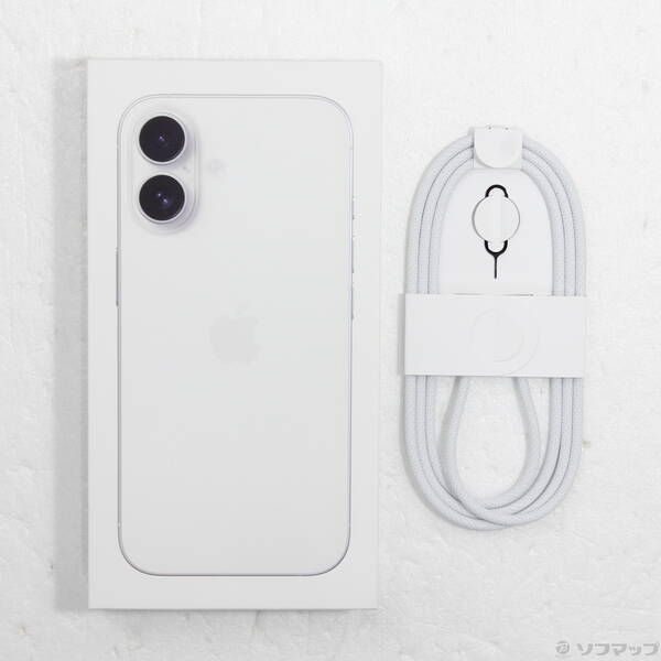 中古品〕 iPhone16 256GB ホワイト MYDX3J／A SIMフリー【269】 - メルカリ