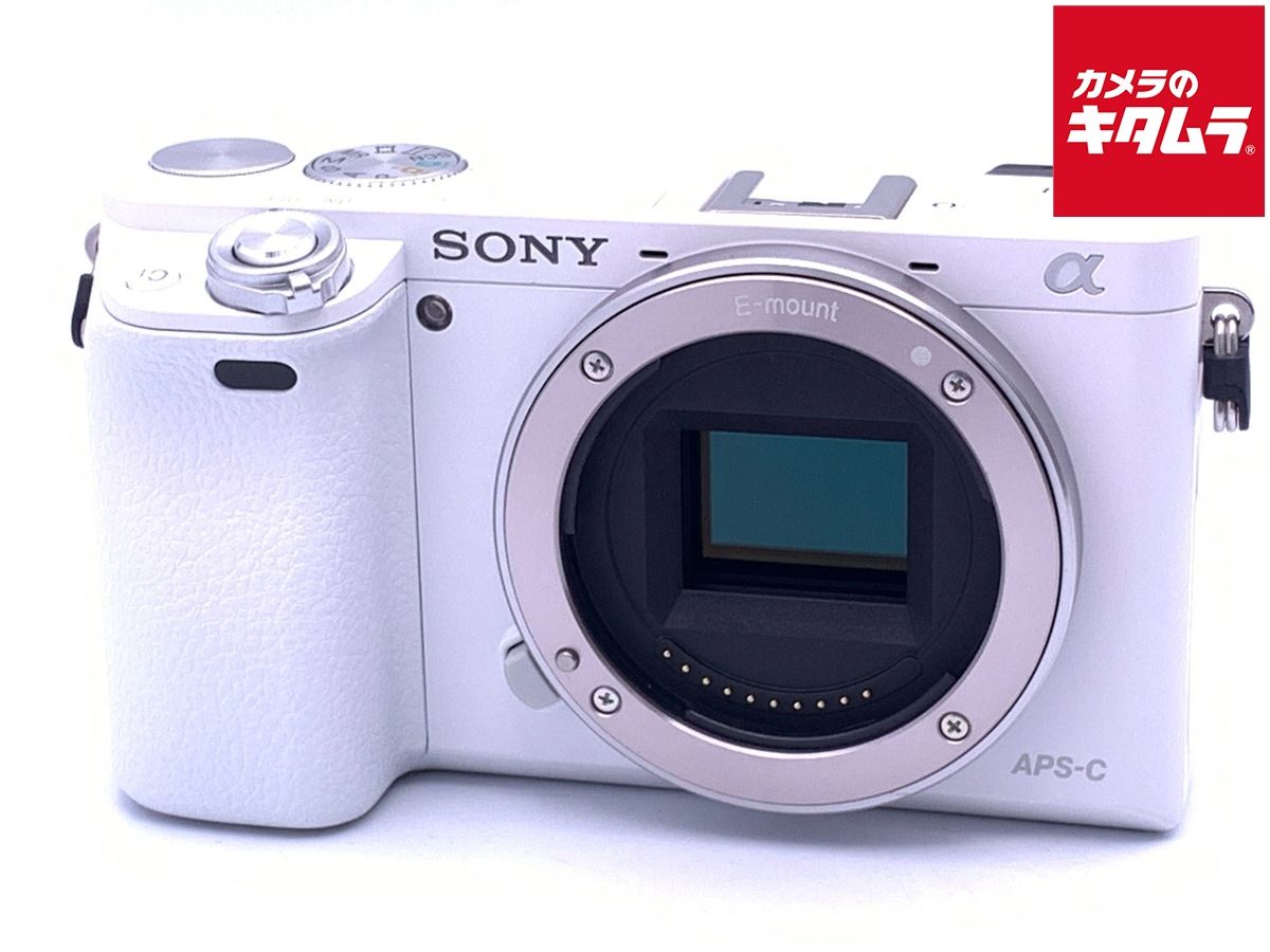 ソニー α6000 ボディ ホワイト ILCE 6000