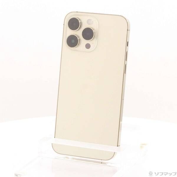 〔 品〕 iPhone 14 Pro Max 256 GB ゴールド MQ 9 D 3 J A SIMフリー 258