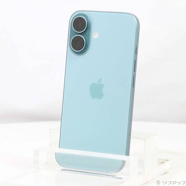 〔 品〕 iPhone 16 256 GB ティール MYE 13 J A SIMフリー 198