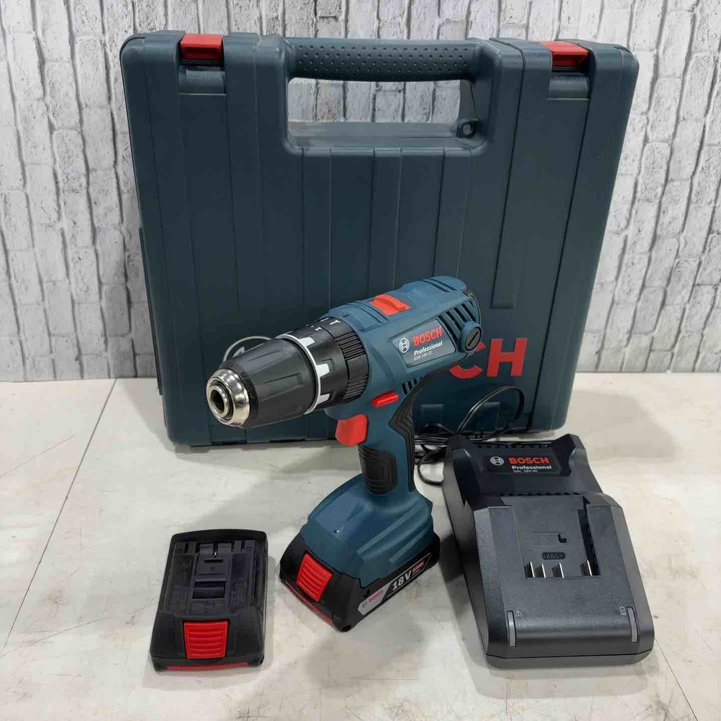 ♥品 ボッシュ BOSCH 18 Vコードレス振動ドライバードリル GSB V 21