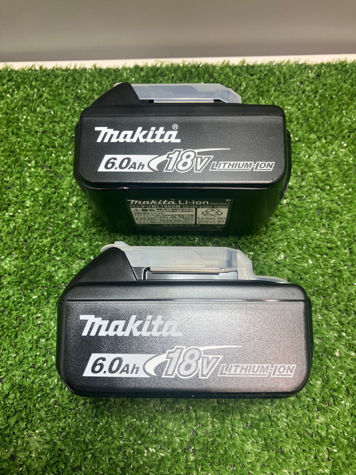 ♥品 0936 makita マキタ 18 V 6 Ahバッテリ 雪マークあり *2 急速充電器 BL 1860 B*2 DC RF