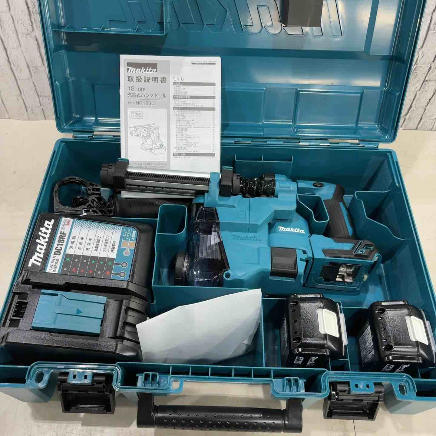 ♥品 マキタ makita 18 V コードレスハンマドリル 集じんシステム