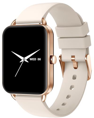 テストする女性誌 LDK 受賞 MONOMAM Primo スマートウォッチ レディース 小さめ iPhone対応 アンドロイド対応 AMOLED 常時表示 ベルト幅18 mm メンズ 活動量計 Line 着信通知 Soy Latte