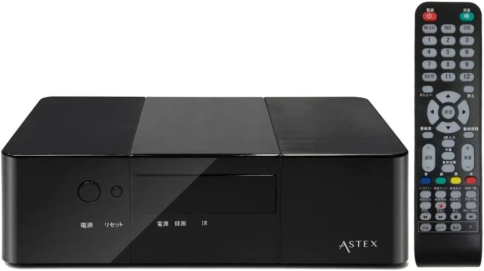 ASTEX テレビチューナー 地デジ・BS・CS対応 Wチューナー 裏番組録画